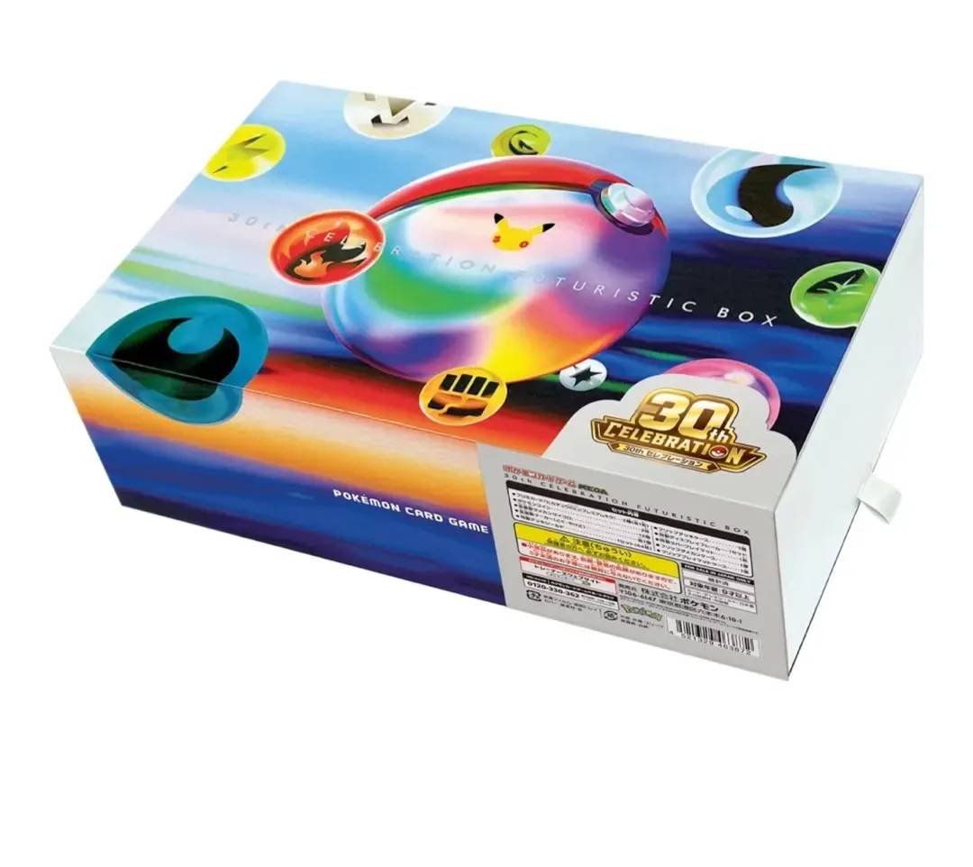 30th CELEBRATION FUTURISTIC BOX Japanese Pokemon Card — Japanese trading card product