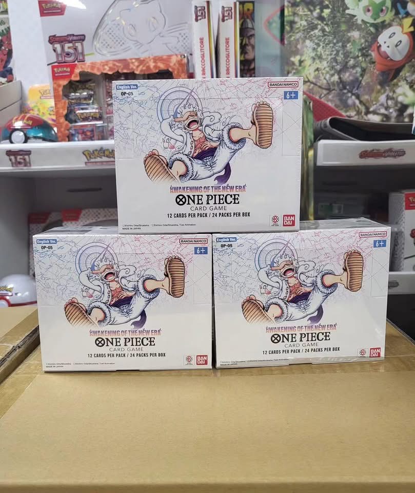 OP-05 Korean One Piece TCG OP-05 Awakening of the New Era Japanese cards