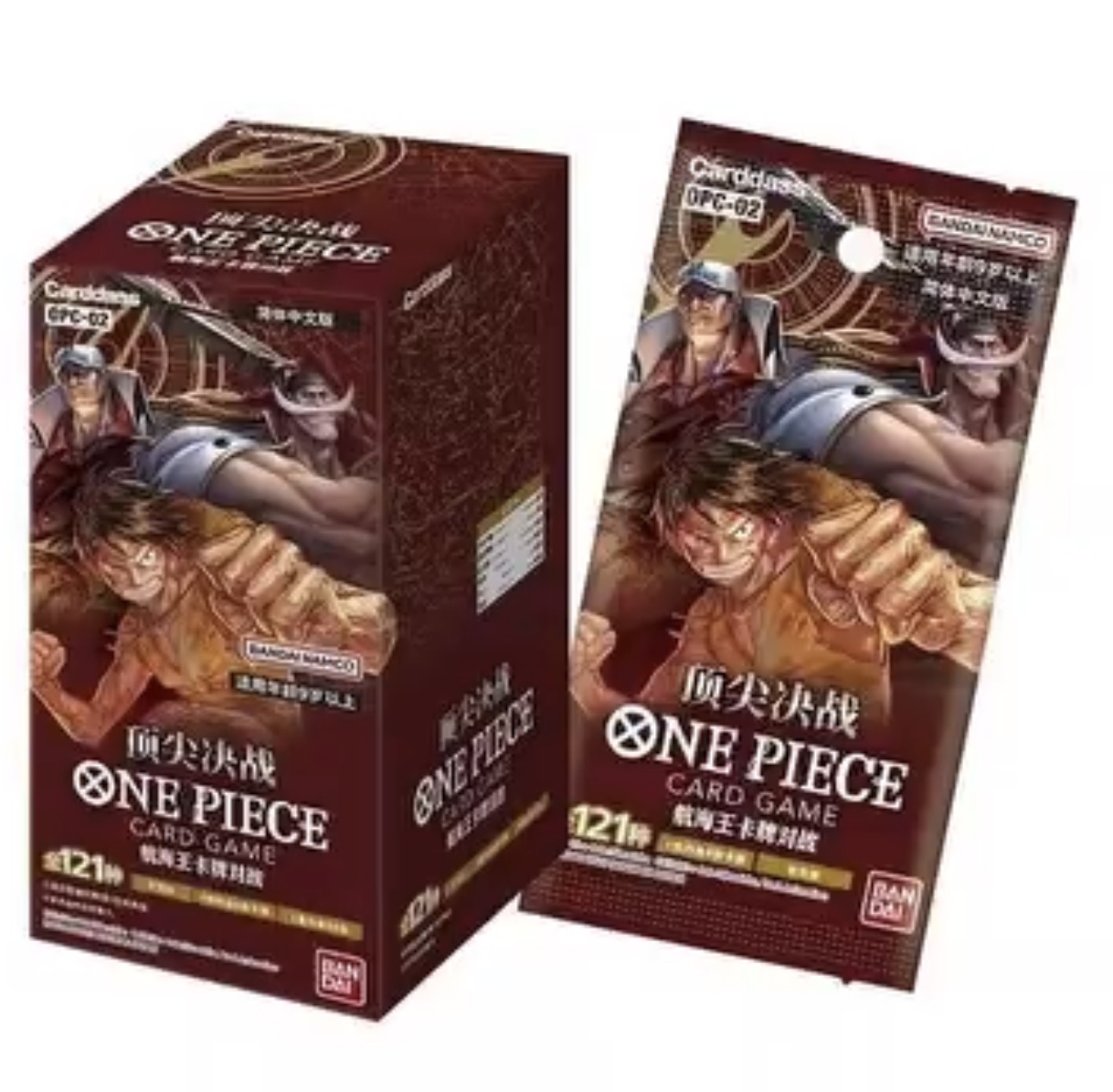 One Piece TCG Paramount War Booster Box OPK-02 Korean Version — Japanese trading card product