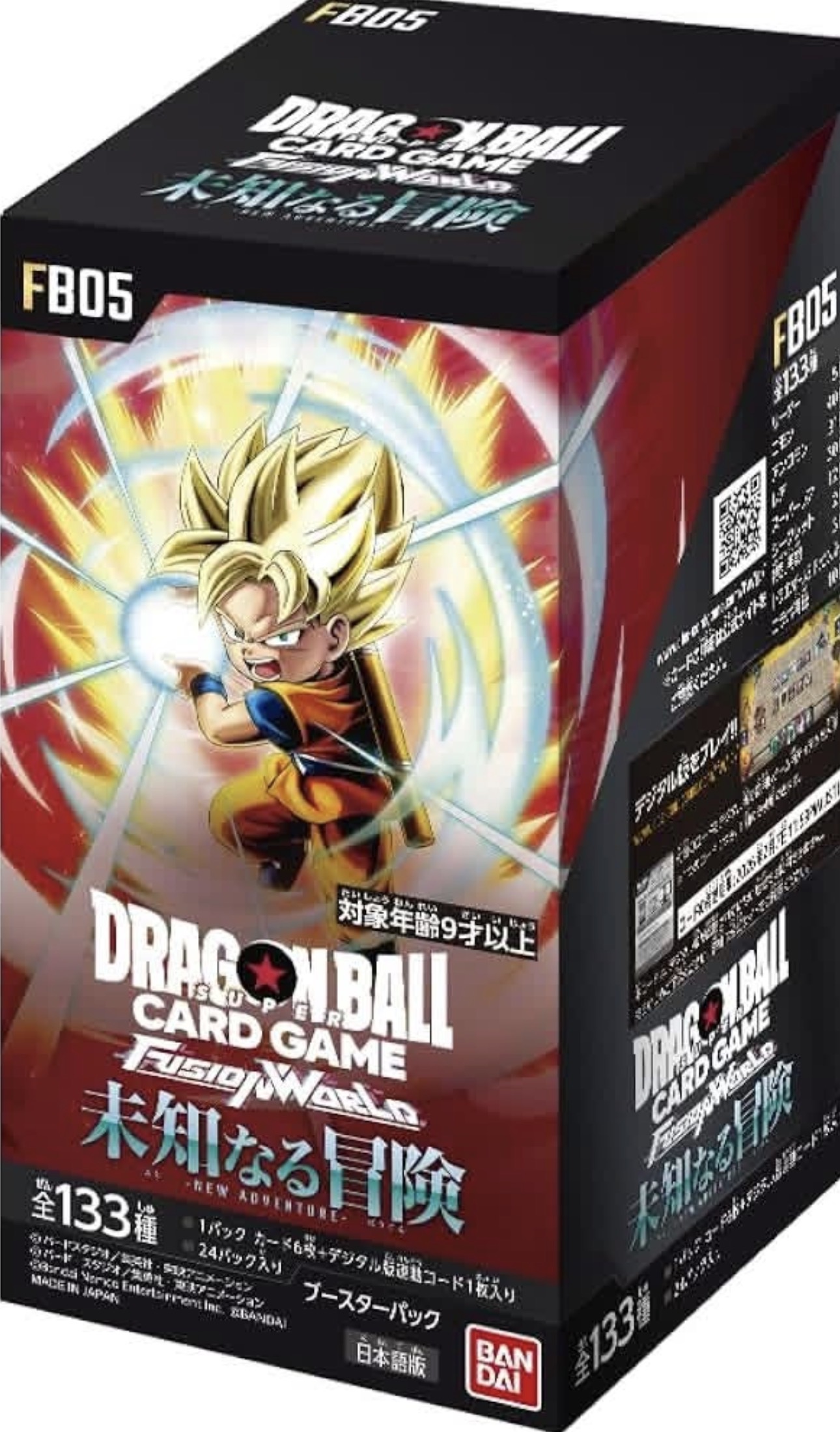 Dragon Ball Super Card Game Fusion World Booster Box FB05 "New Adventure" (Japanese)⁠ — Japanese trading card product