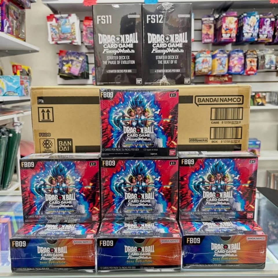 Dragon Ball Super Card Game Fusion World Booster Box FB09 "Dual Evolution" (English — Japanese trading card product