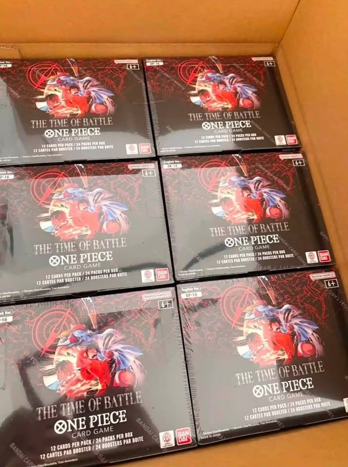 OP-16 One Piece Card Game OP16 The Time of Battle Japanese cards