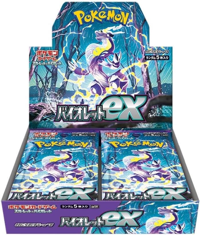 Pokémon TCG Japanese SV1V Violet ex Booster Box — Japanese trading card product