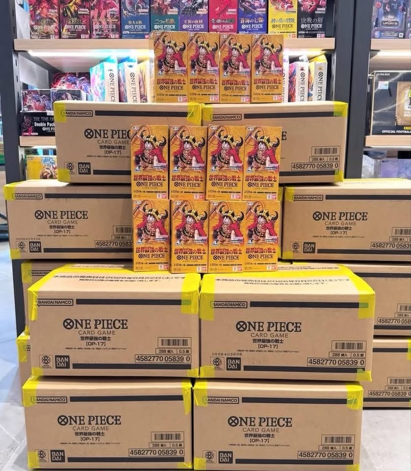 One Piece Card Game OP17 World's Strongest Warrior Booster Box (Japanese Edition) — Japanese trading card product