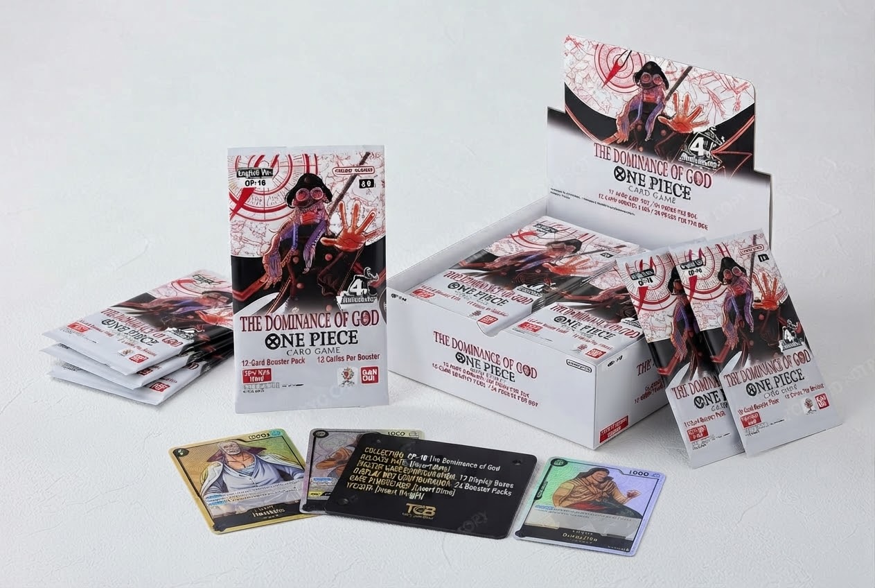 OP-18 One Piece Card Game: The Dominance of God Booster Pack (OP-18) Japanese cards