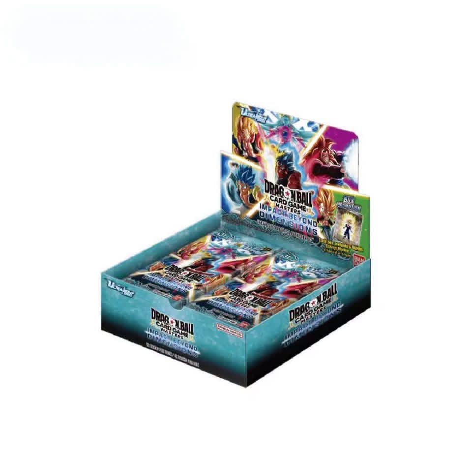 Dragon Ball Card Game Masters Booster Box "Impact Beyond Dimensions" (English)⁠ — Japanese trading card product