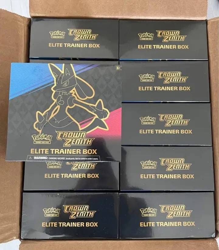 Pokemon TCG Crown Zenith Elite Trainer Box (Sealed) — Japanese trading card product