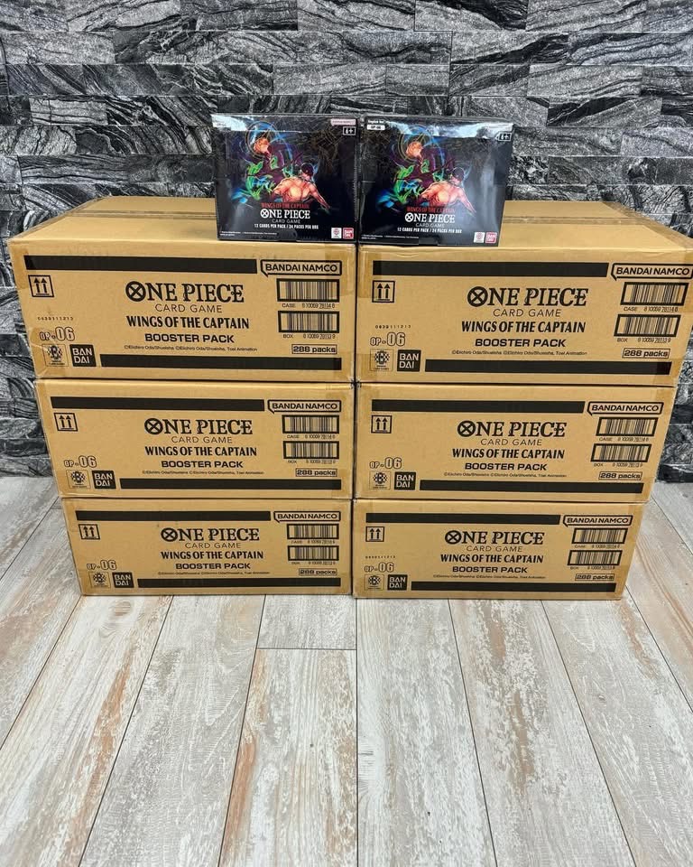 One Piece Card Game OP06 Wings of the Captain Booster Box — Japanese trading card product