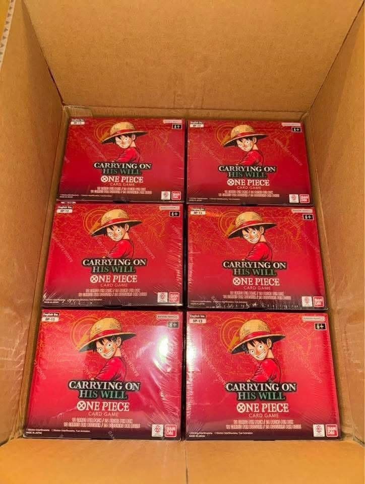 OP-13 Korean One Piece TCG OP-13 Carrying on His Will Japanese cards