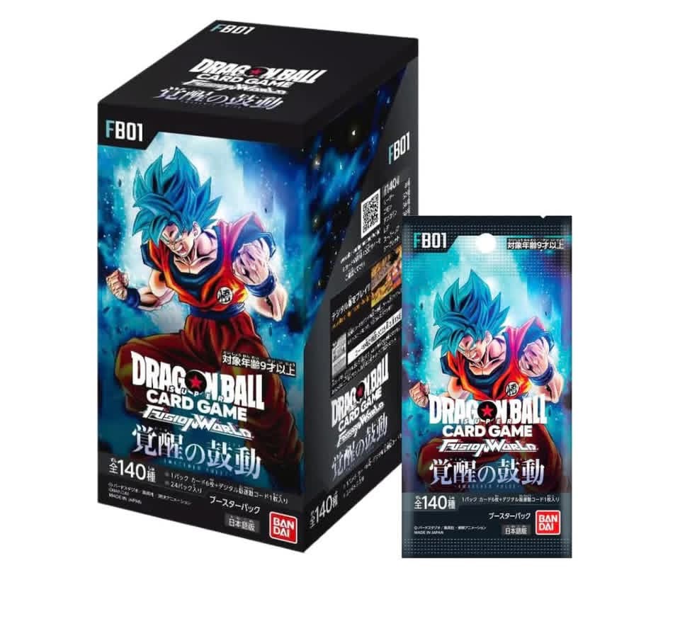Dragon Ball Super Card Game Fusion World Booster Box FB01 "Awakened Pulse" (Japanese)⁠ — Japanese trading card product
